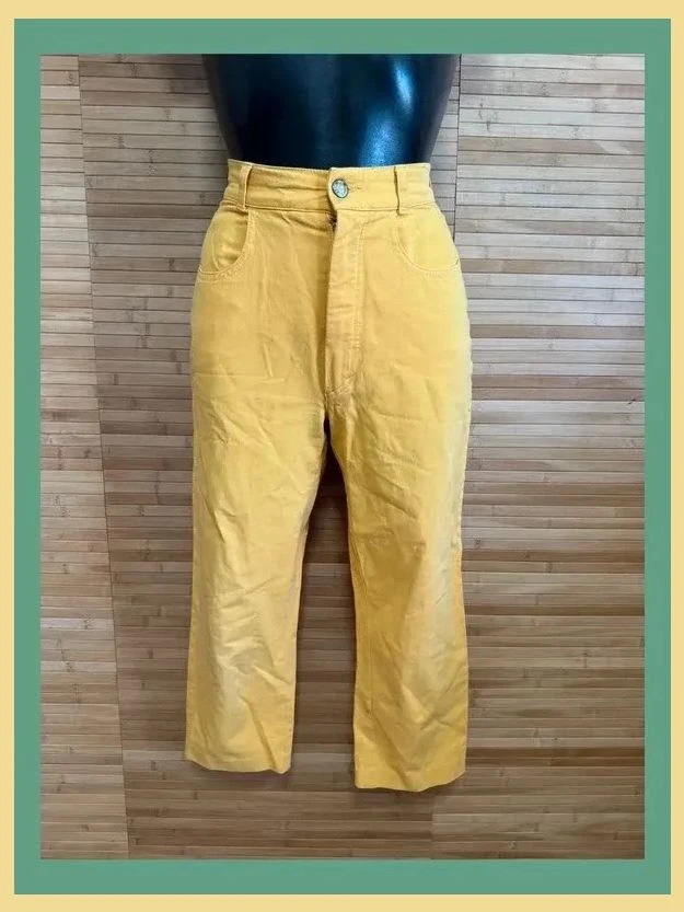 Divino vaquero croped vintage cintura alta , elástico, de Iris Von arnim 😍