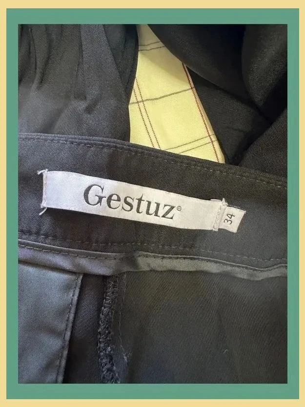 Pantalones negros de vestir marca Gestuz talla 34 😍 – Gestuz – taille XS / 34 / 6 5
