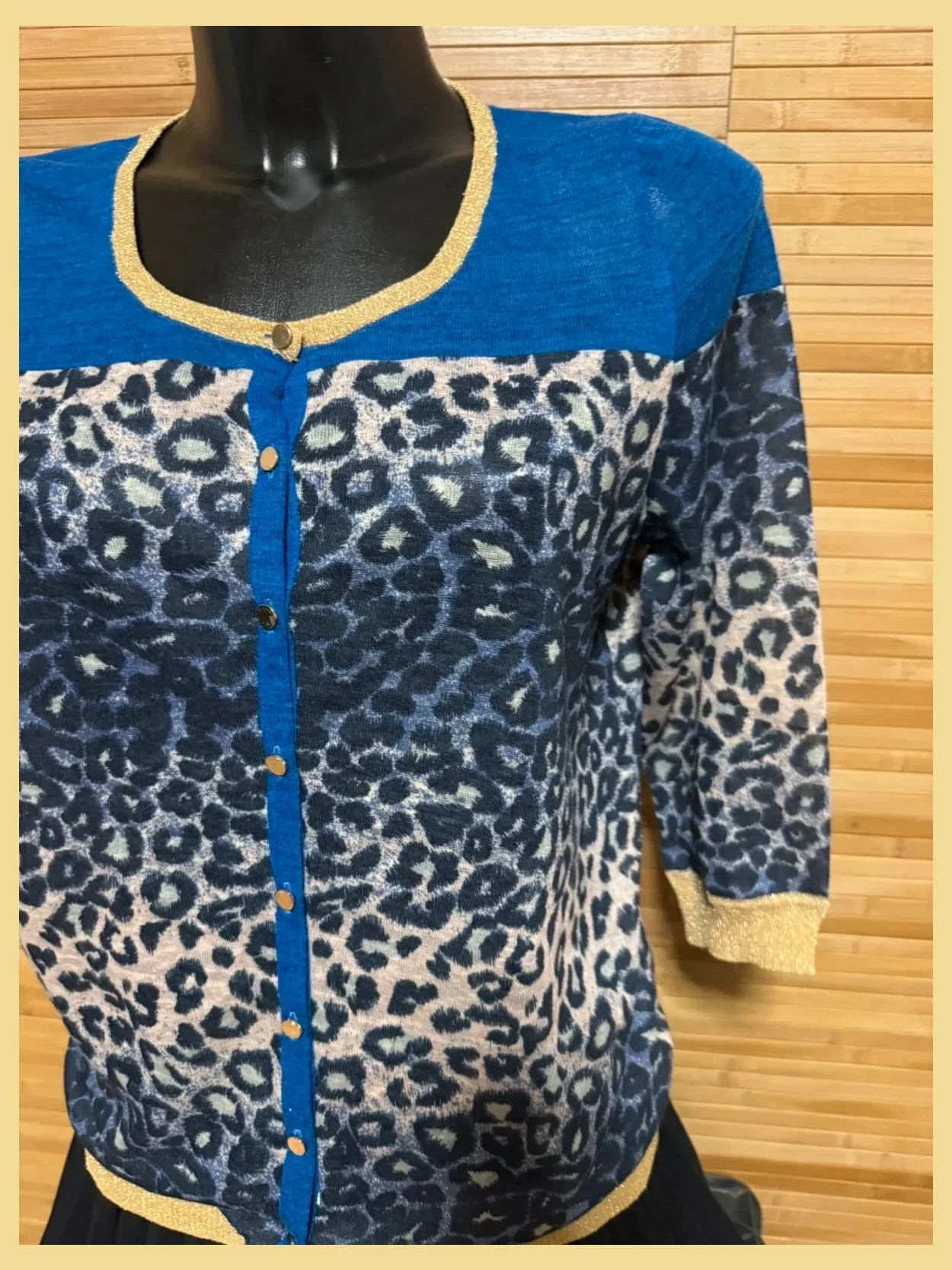 Divino cárdigan fino de seda 100% de Kouros Sardar talla S 😍 – Kouros Sardar – taille S / 36 / 8 3
