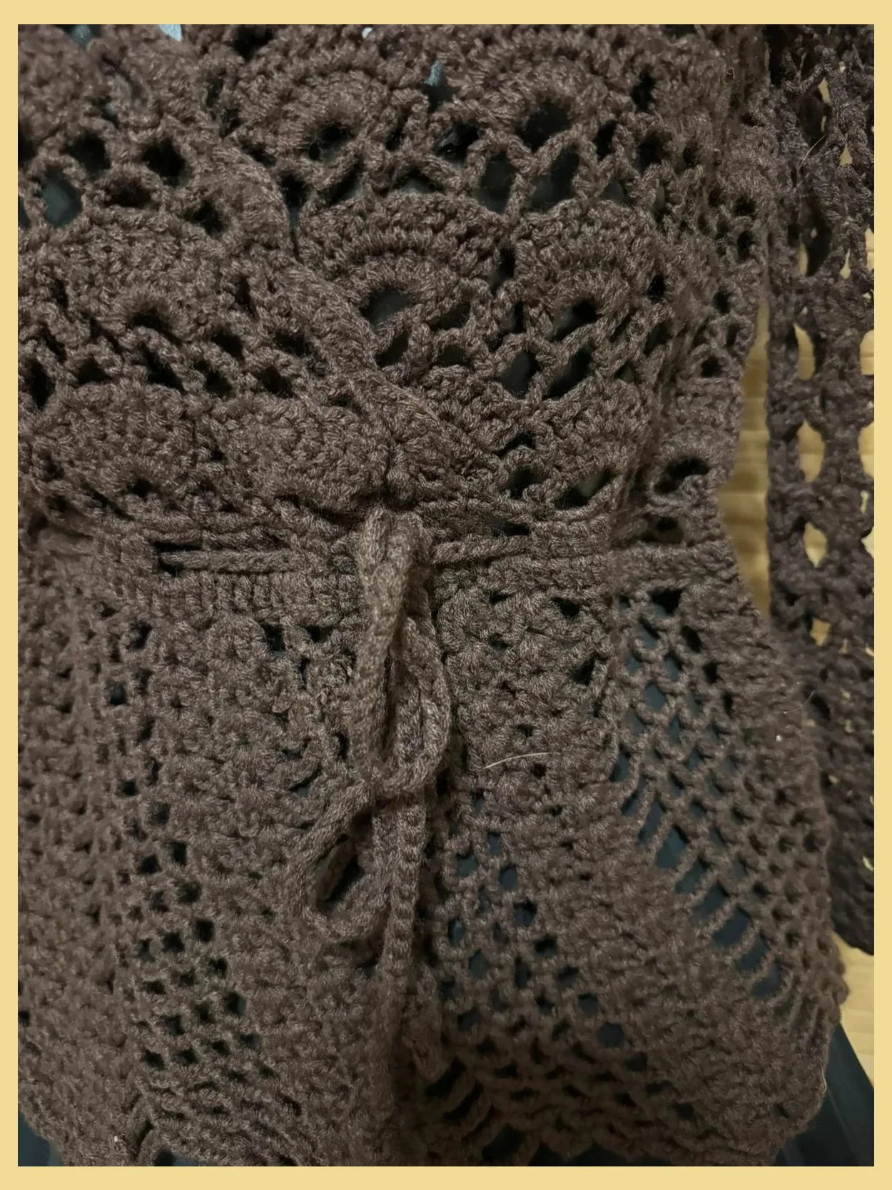 Divino jersey crochet lana , marca Sanye talla S/M 😍 – Sanye – taille S / 36 / 8 4