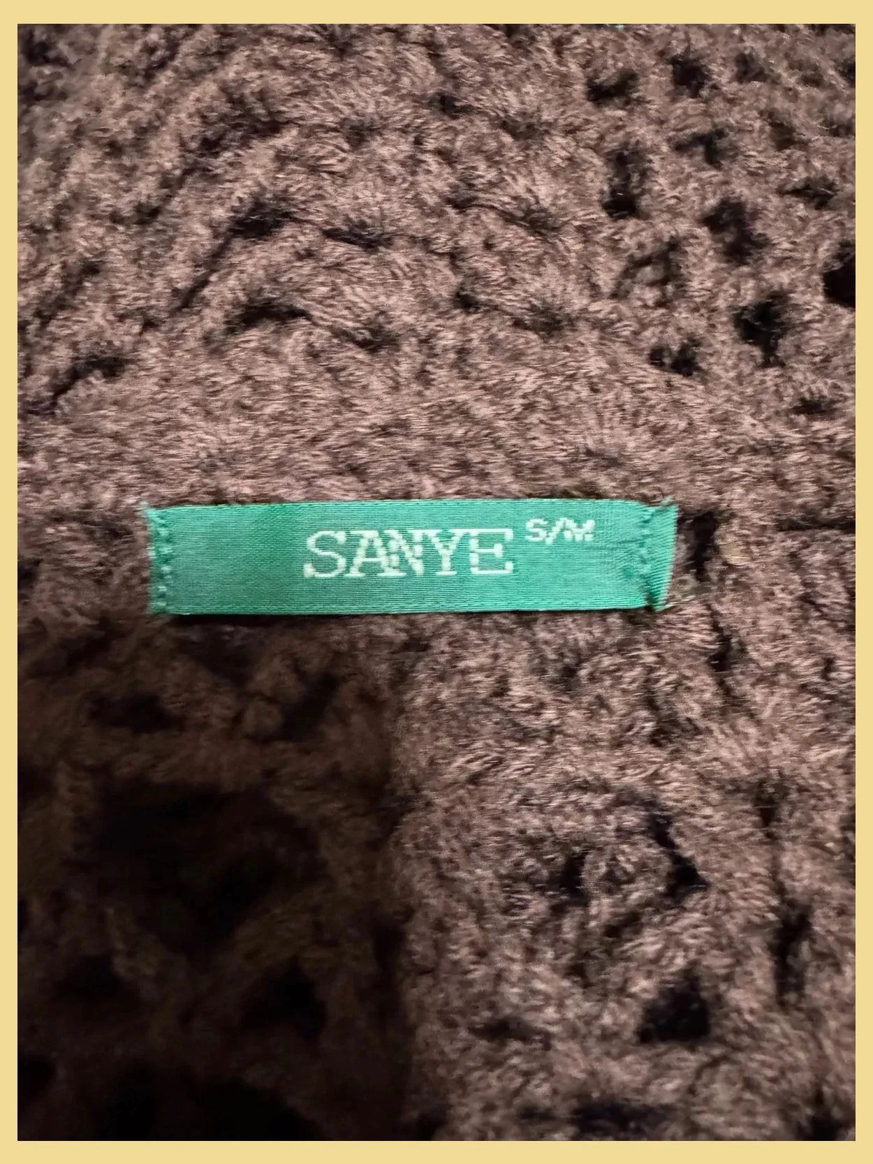 Divino jersey crochet lana , marca Sanye talla S/M 😍 – Sanye – taille S / 36 / 8 5