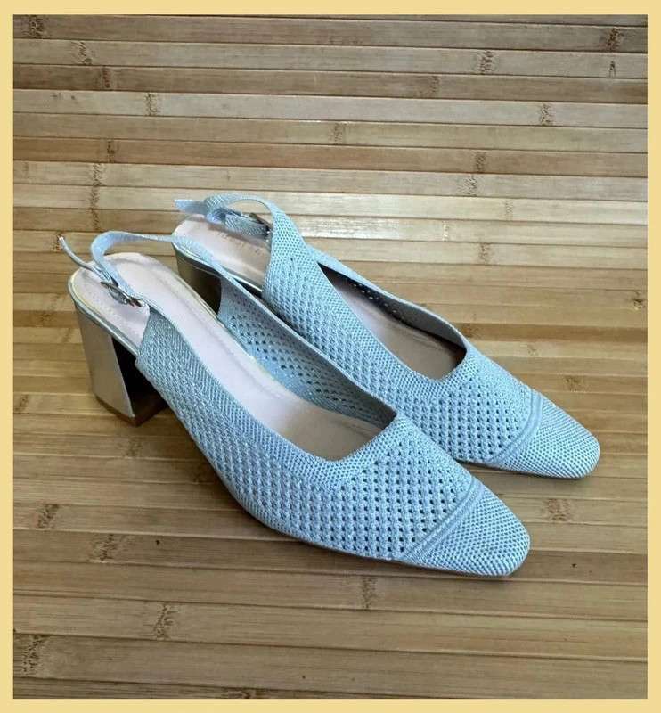 Divinos tacones destalonados de ideal shoes número 41 😍