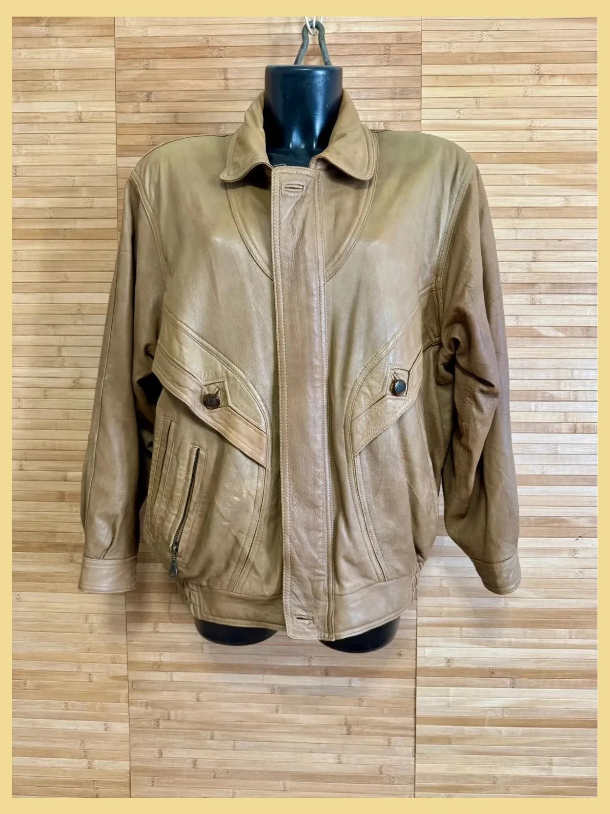 Chaqueta piel vintage talla L 😍