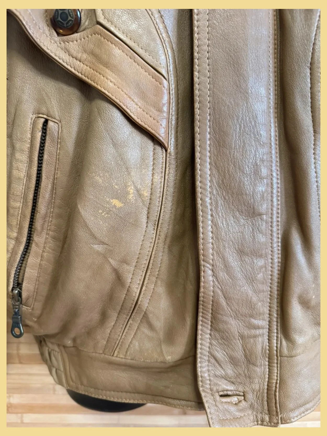 Chaqueta piel vintage talla L 😍 – Vintage Dressing – taille L 5