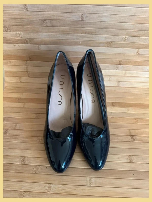 Divinos tacones charol de Unisa número 40 😍 – Unisa – taille 40 3