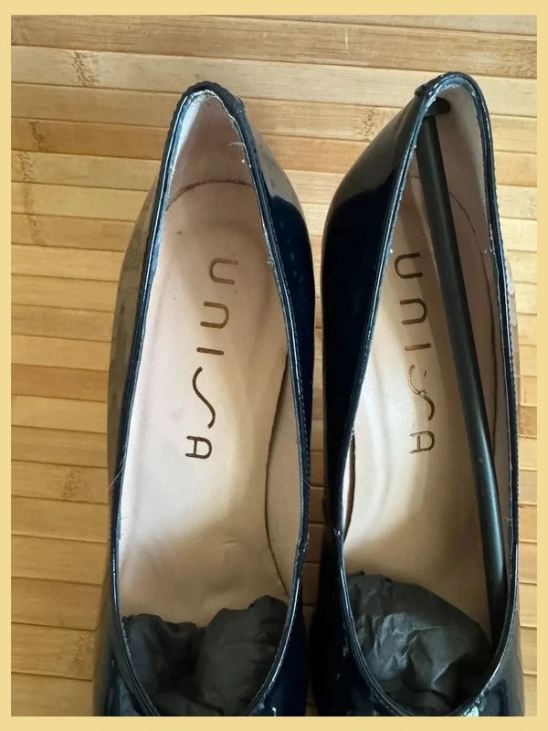 Divinos tacones charol de Unisa número 40 😍 – Unisa – taille 40 4