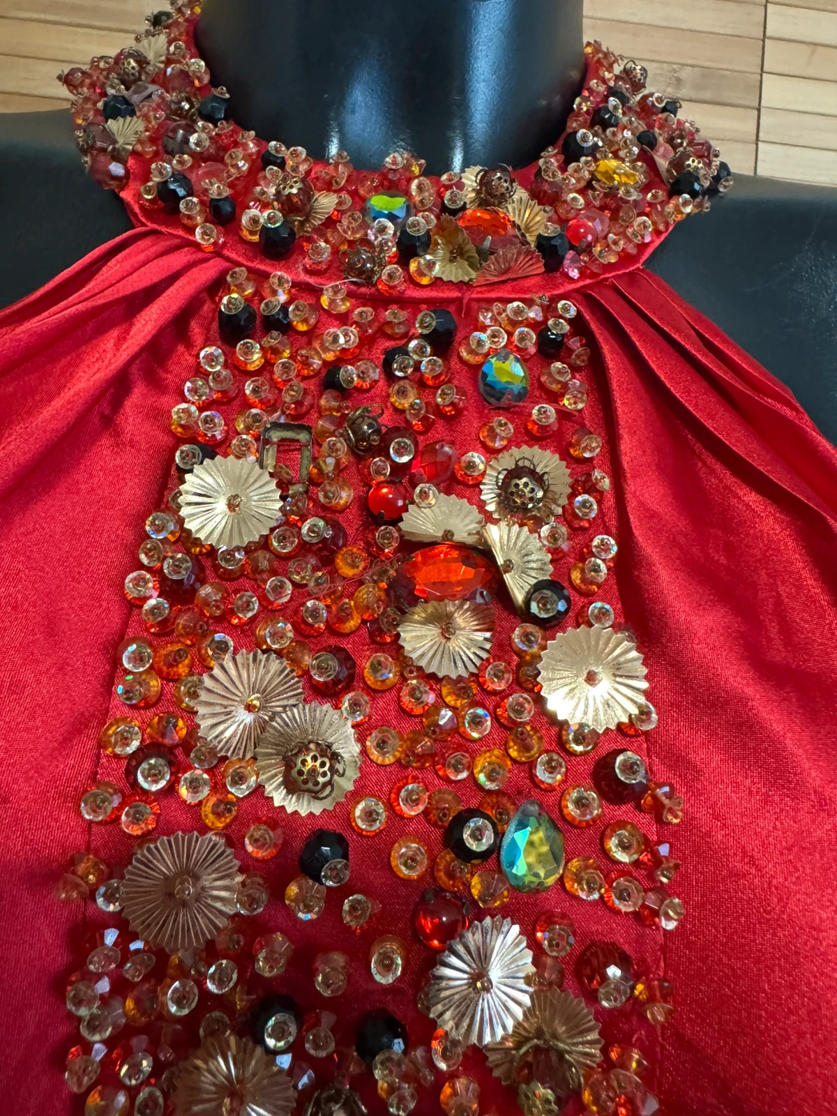 Espectacular vestido fiesta tela satinada tacto seda talla 36 😍 – lauren cole – taille S / 36 / 8 5