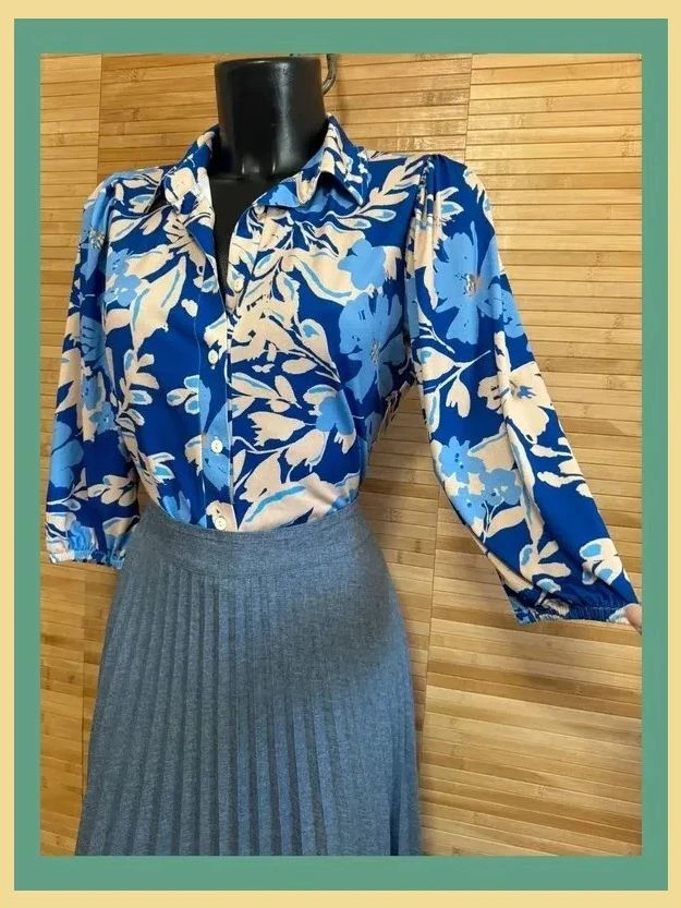 Divina blusa estampada marca Angelle Milán , talla M 😍 – Angelle Milan – taille M / 38 / 10 5
