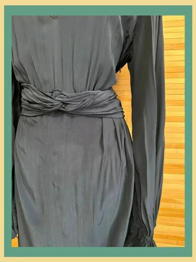 Divino vestido midi tela viscosa de Maison Scotch talla L 😍 – Maison Scotch – taille L / 40 / 12 4