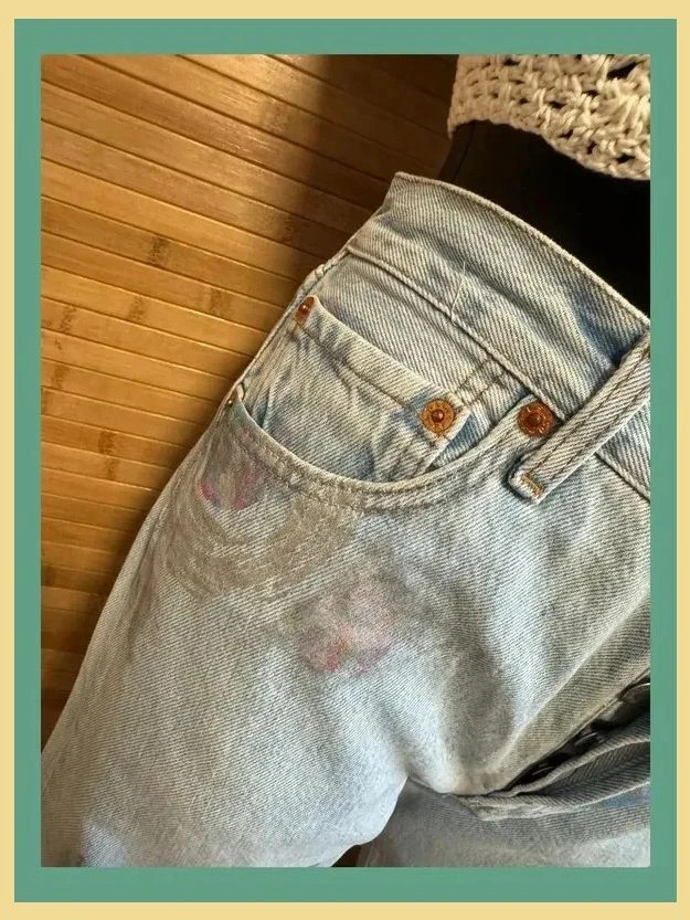Espectacular vaquero vintage Levis costumizado , talla 38 😍 – Levi's – taille M / 38 / 10 5