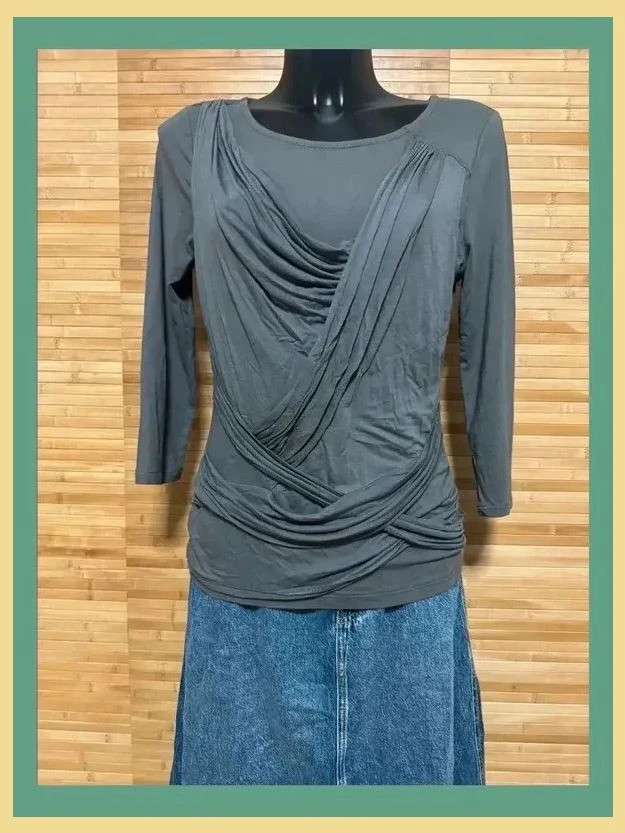 Blusa drapeada de Karen millen talla 42 😍