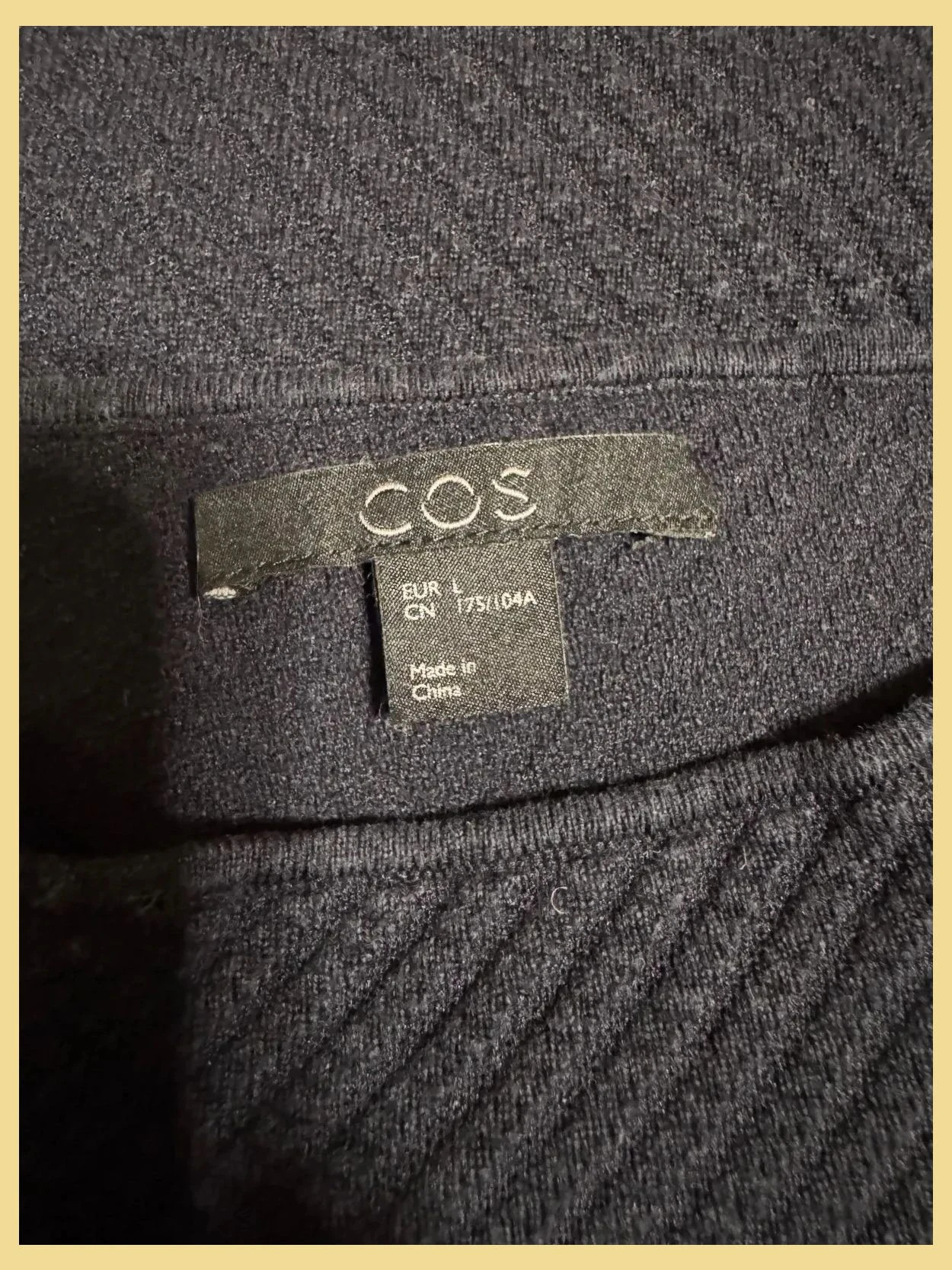 Jersey oversize marca Cos talla L 😍 – COS – taille L / 40 / 12 5