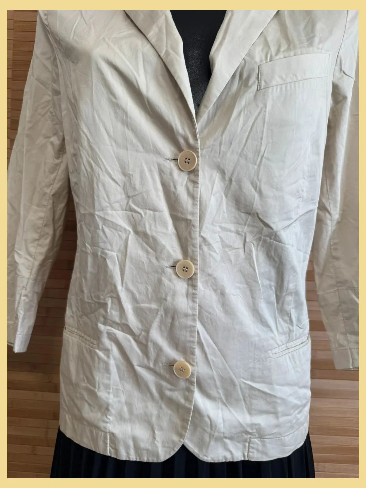 Divino blazer color crema de Barbara Bui talla 38 😍 – Barbara Bui – taille M / 38 / 10 4