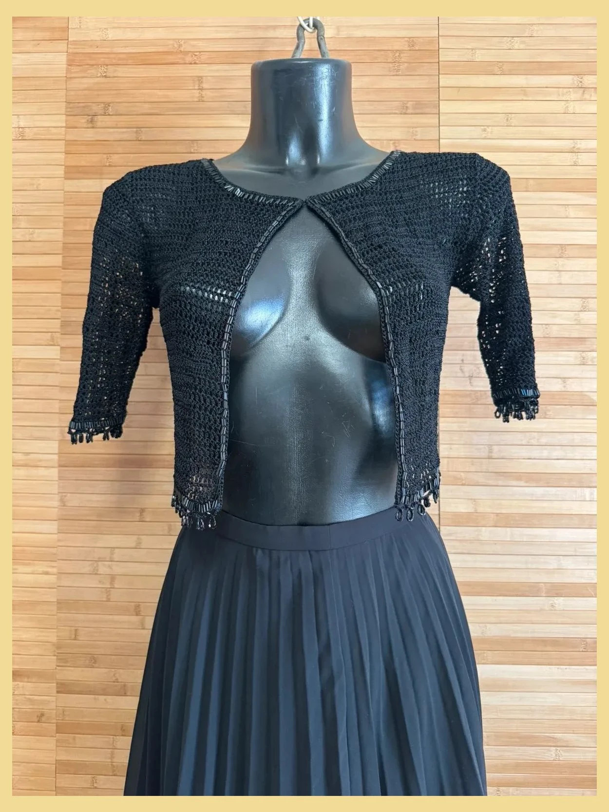 Torería crochet de marca Mango , talla L 😍