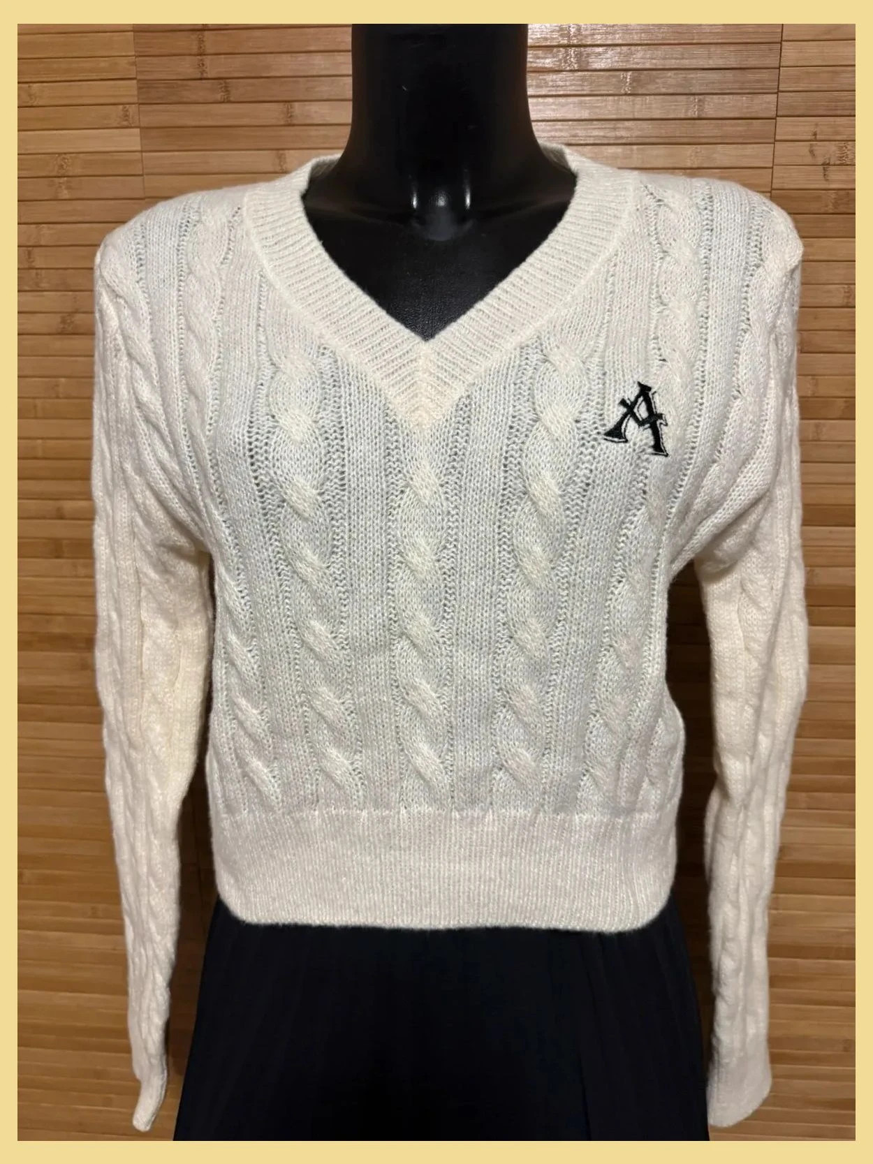 Jersey punto color crema talla única 😍 – La Boutique – taille Taille unique 2