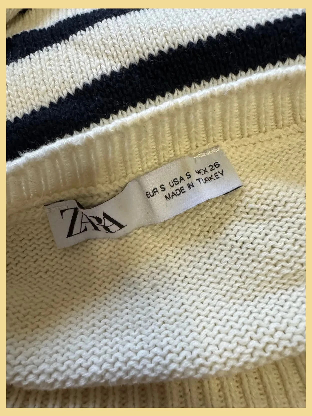 Jersey rayas de Zara talla S 😍 – Zara – taille S / 36 / 8 4