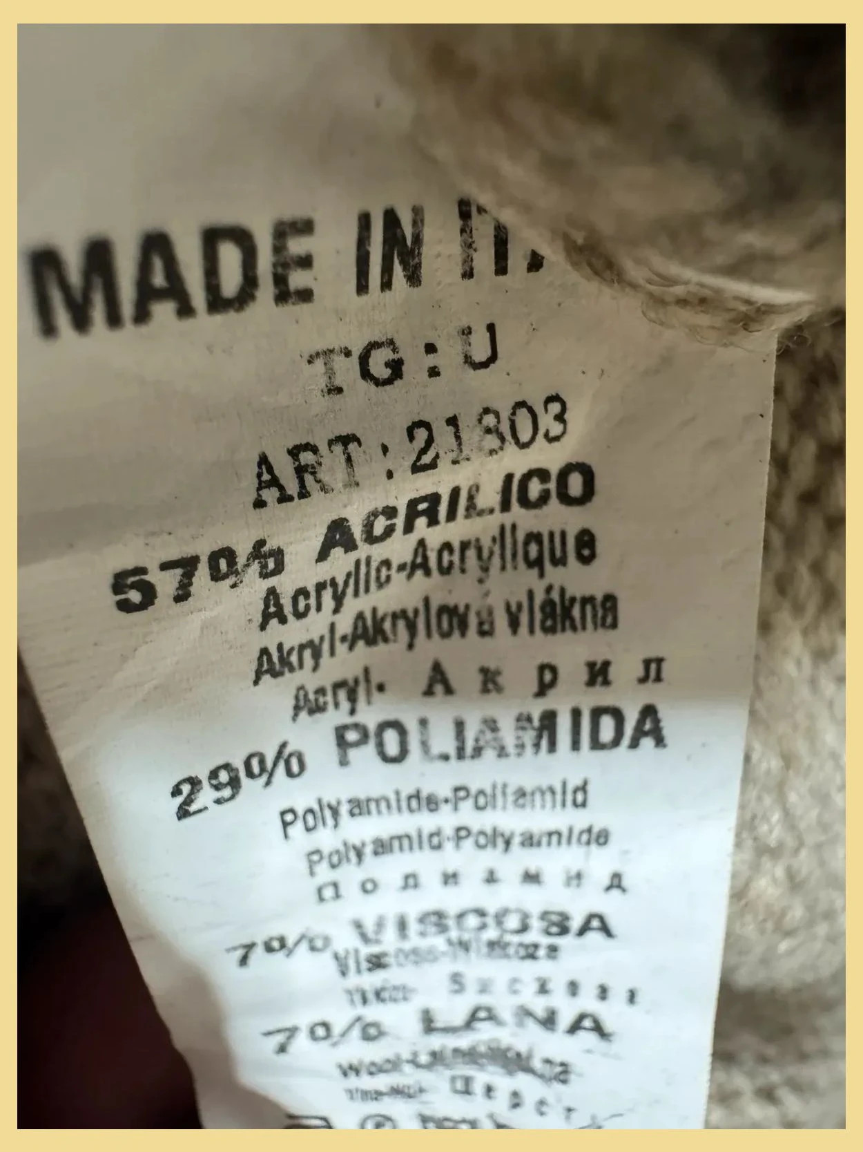 Jersey made in italy talla única pequeña para S/M 😍 – Made In Italy – taille Taille unique 5