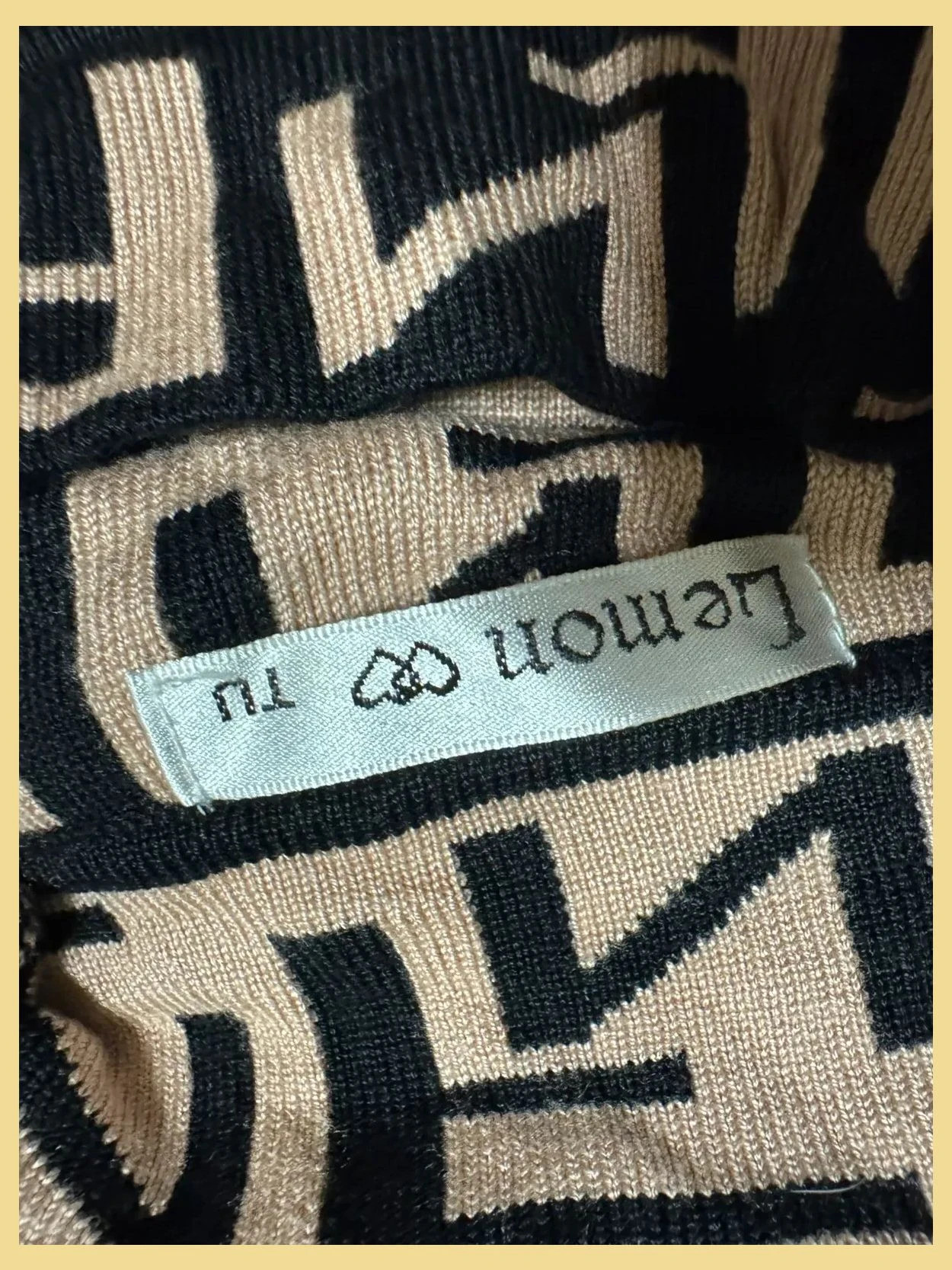 Jersey estampado marca Lemon talla única 😍 – Lemon – taille Taille unique 4