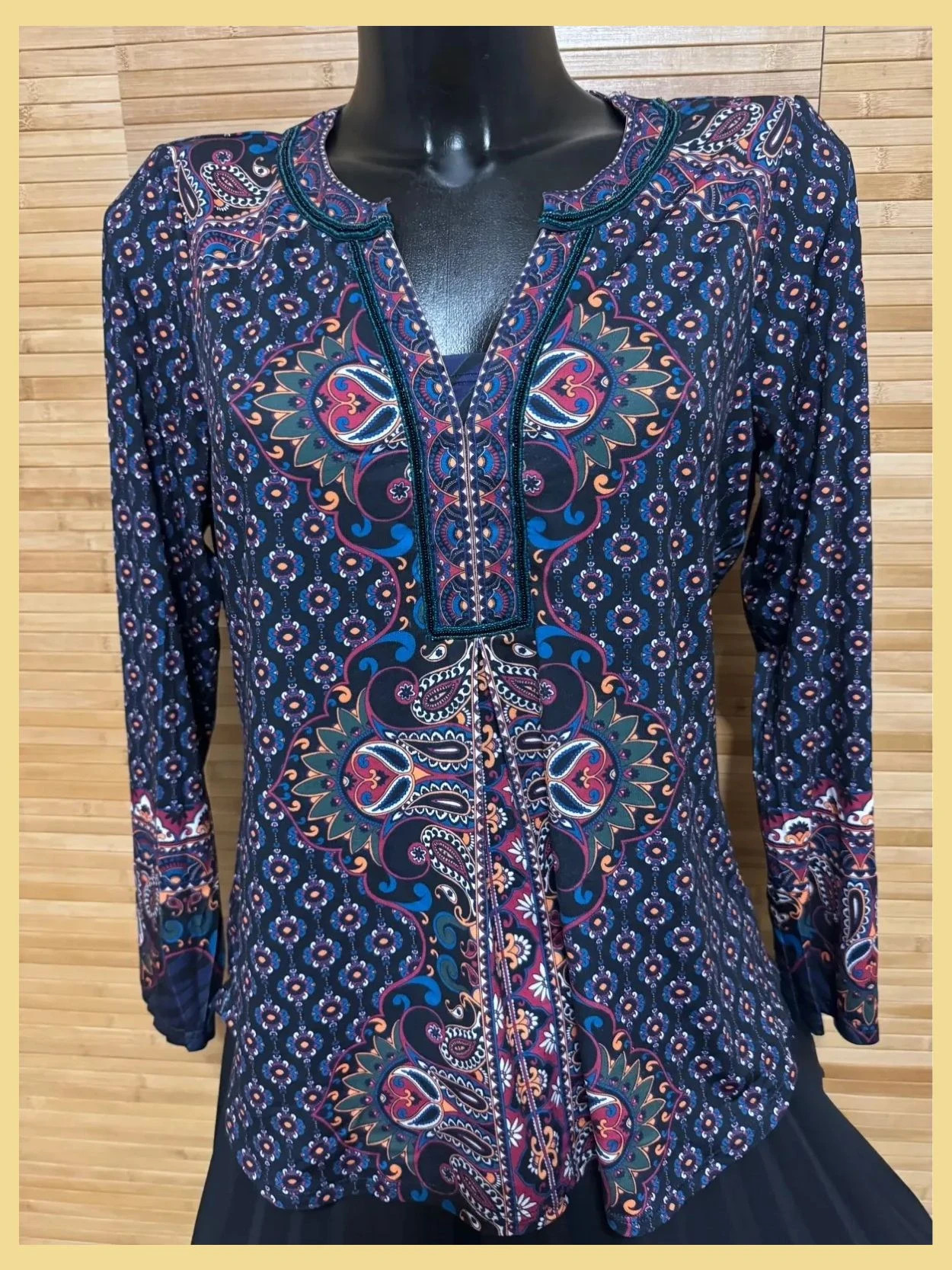 Divina blusa estampada marca HaleBob talla L 😍 – Hale Bob – taille L / 40 / 12 2