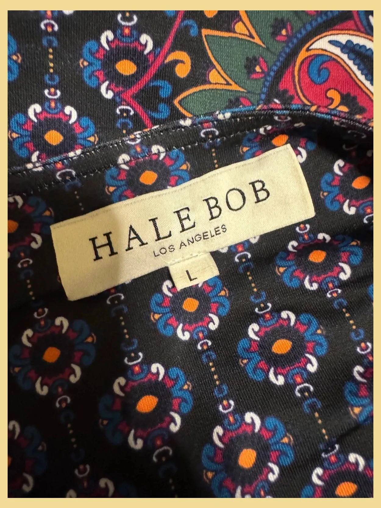 Divina blusa estampada marca HaleBob talla L 😍 – Hale Bob – taille L / 40 / 12 5