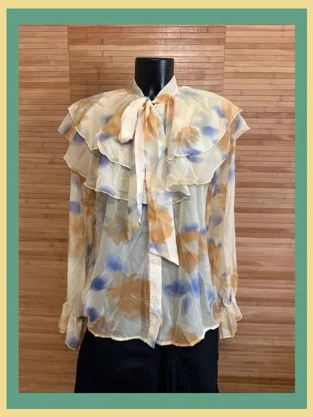 Divina blusa volantes talla única para L/ XL 😍