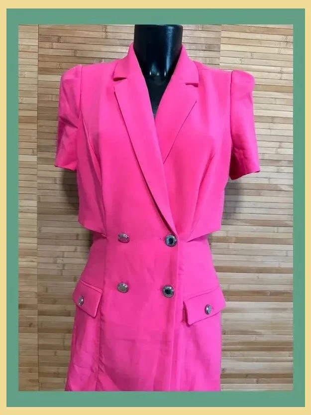 Divino mono vestido rosa de marca morgan , talla 40 😍 – Morgan – taille L / 40 / 12 3