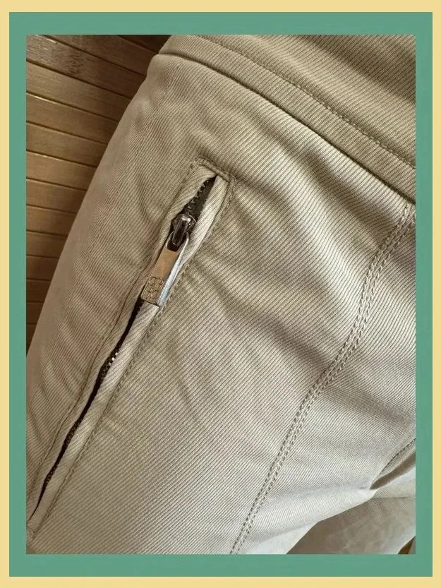 Pantalones pitillo color beige claro talla S 😍 – Carolina Herrera – taille S / 36 / 8 4