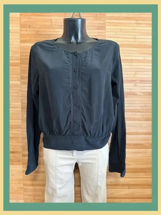 Blusa seda 100% de marca sezane talla 44 italiana 40 España 😍 – Sézane – taille L / 40 / 12 2
