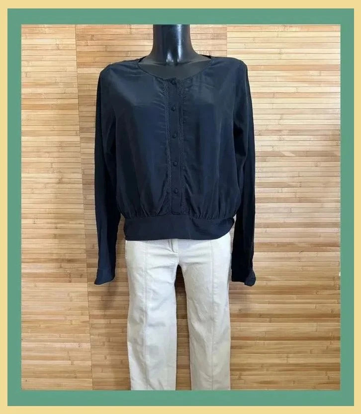 Blusa seda 100% de marca sezane talla 44 italiana 40 España 😍