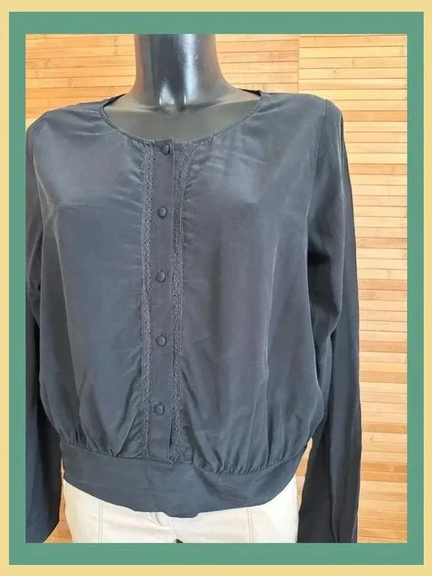 Blusa seda 100% de marca sezane talla 44 italiana 40 España 😍 – Sézane – taille L / 40 / 12 3