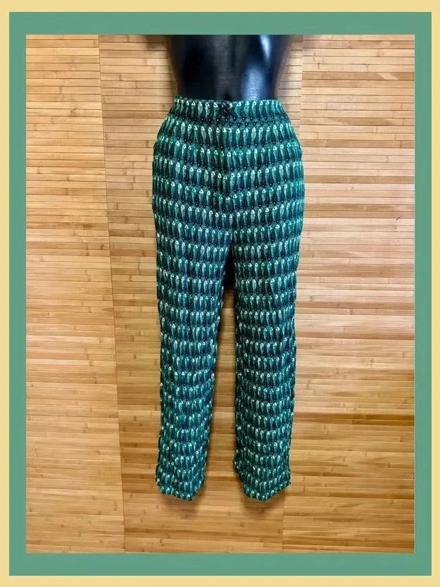 Divino pantalón tela viscosa marca King Louie, talla 38 😍