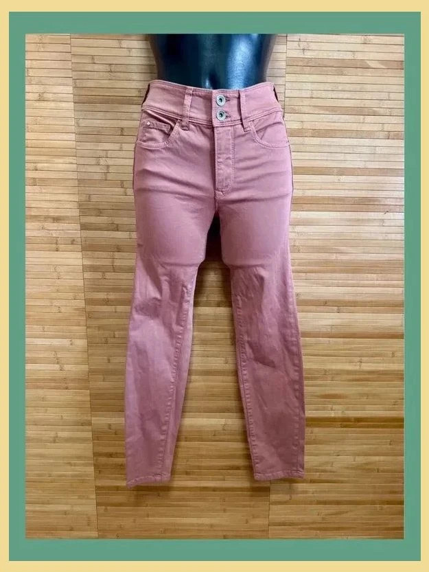 Vaquero pitillo croped de salsa , elástico, talla 34 😍