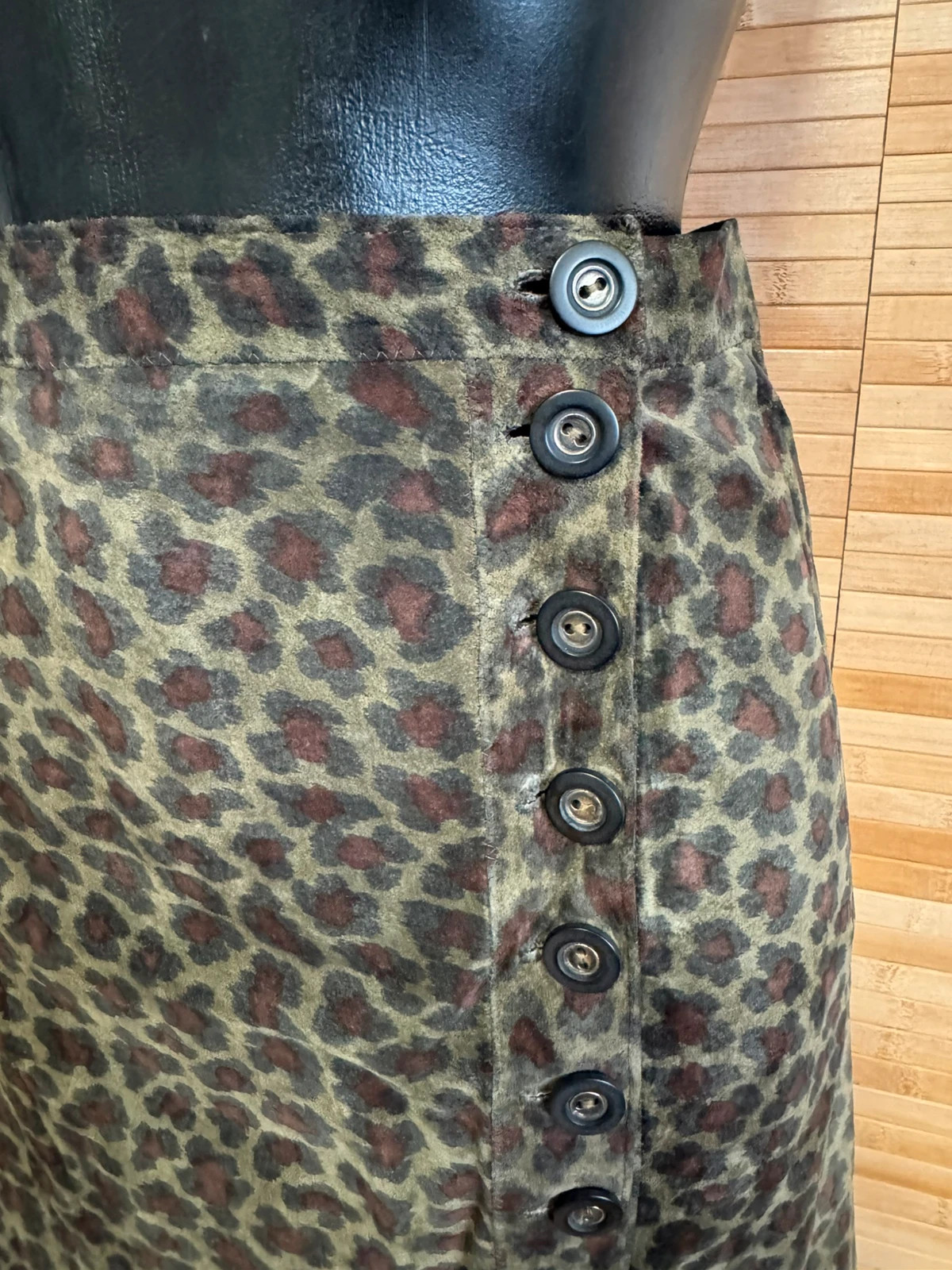 Divina falda piel ante vintage , cruzada talla 44 😍 – Vintage – taille XXL / 44 / 16 4