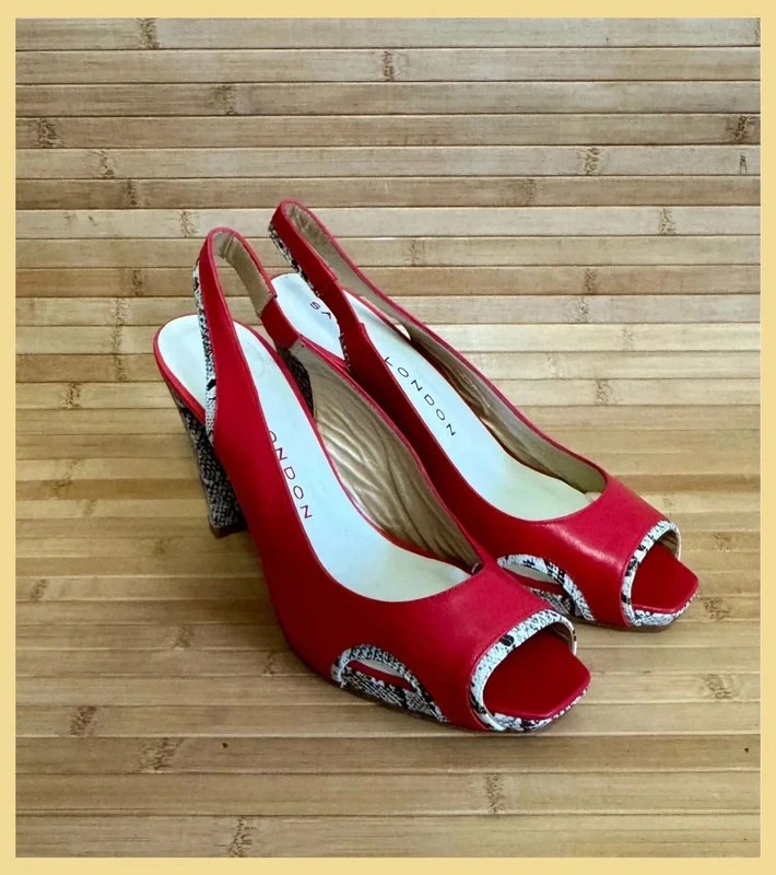 Divinos tacones piel marca sacha London número 41 😍