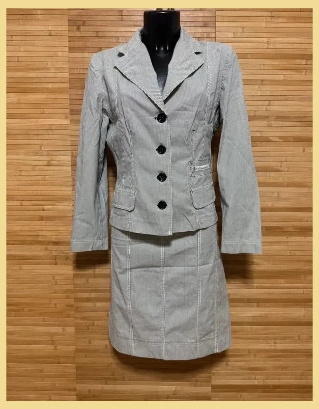 Divino traje algodón de punto roma talla 46 😍