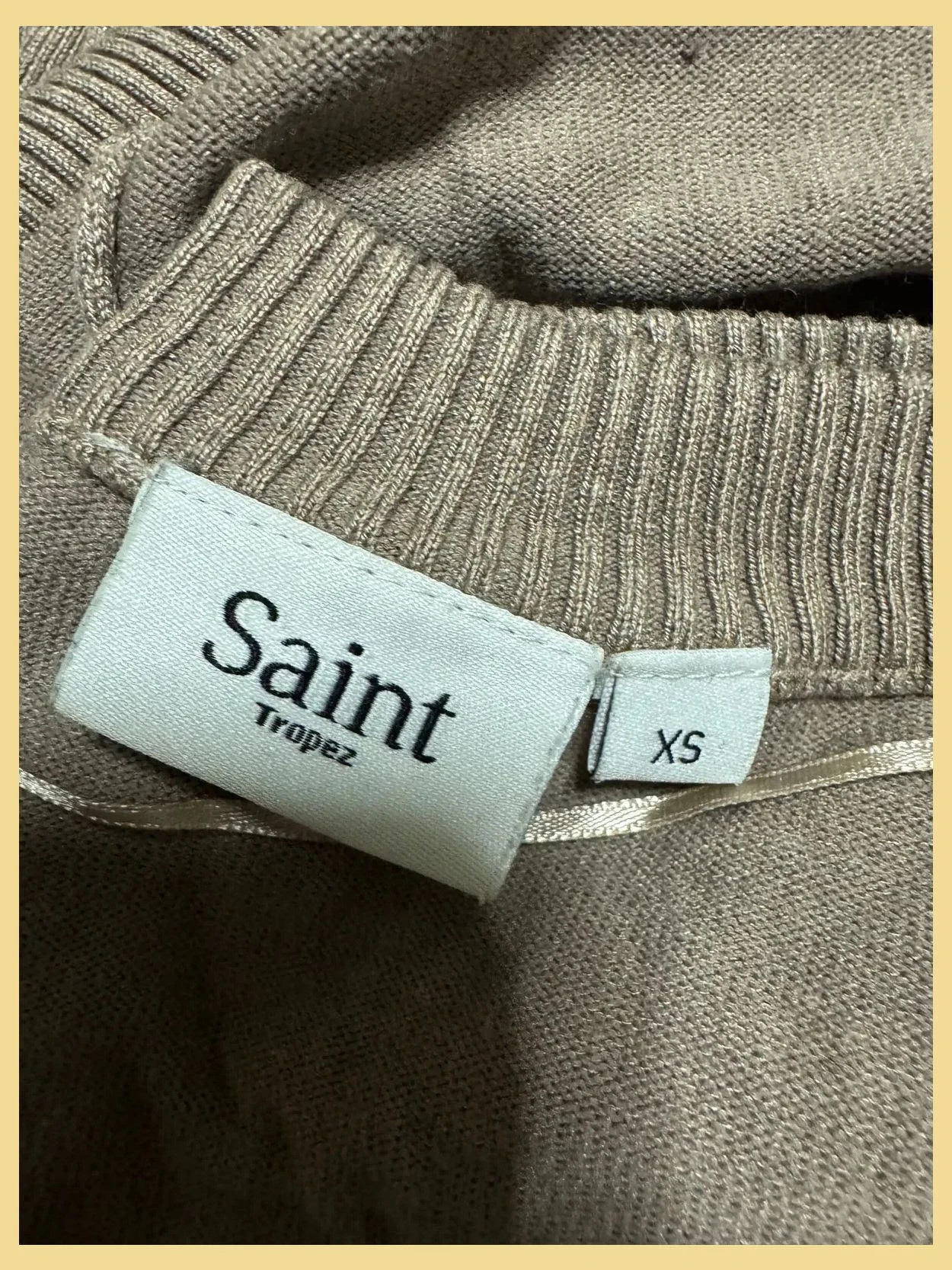 Jersey color beige de saint tropez talla XS 😍 – Saint Tropez – taille XS / 34 / 6 4