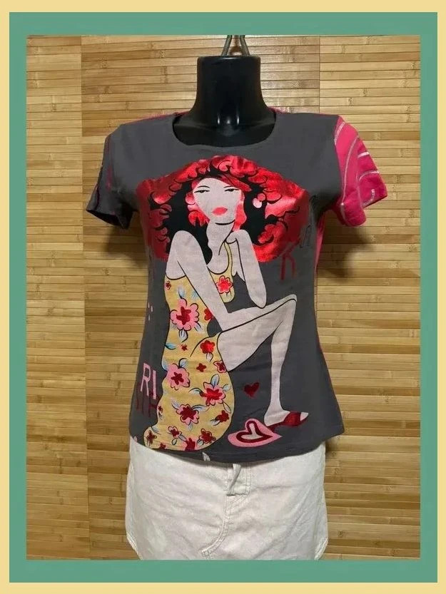 Divina camiseta de custo Barcelona , talla L 😍