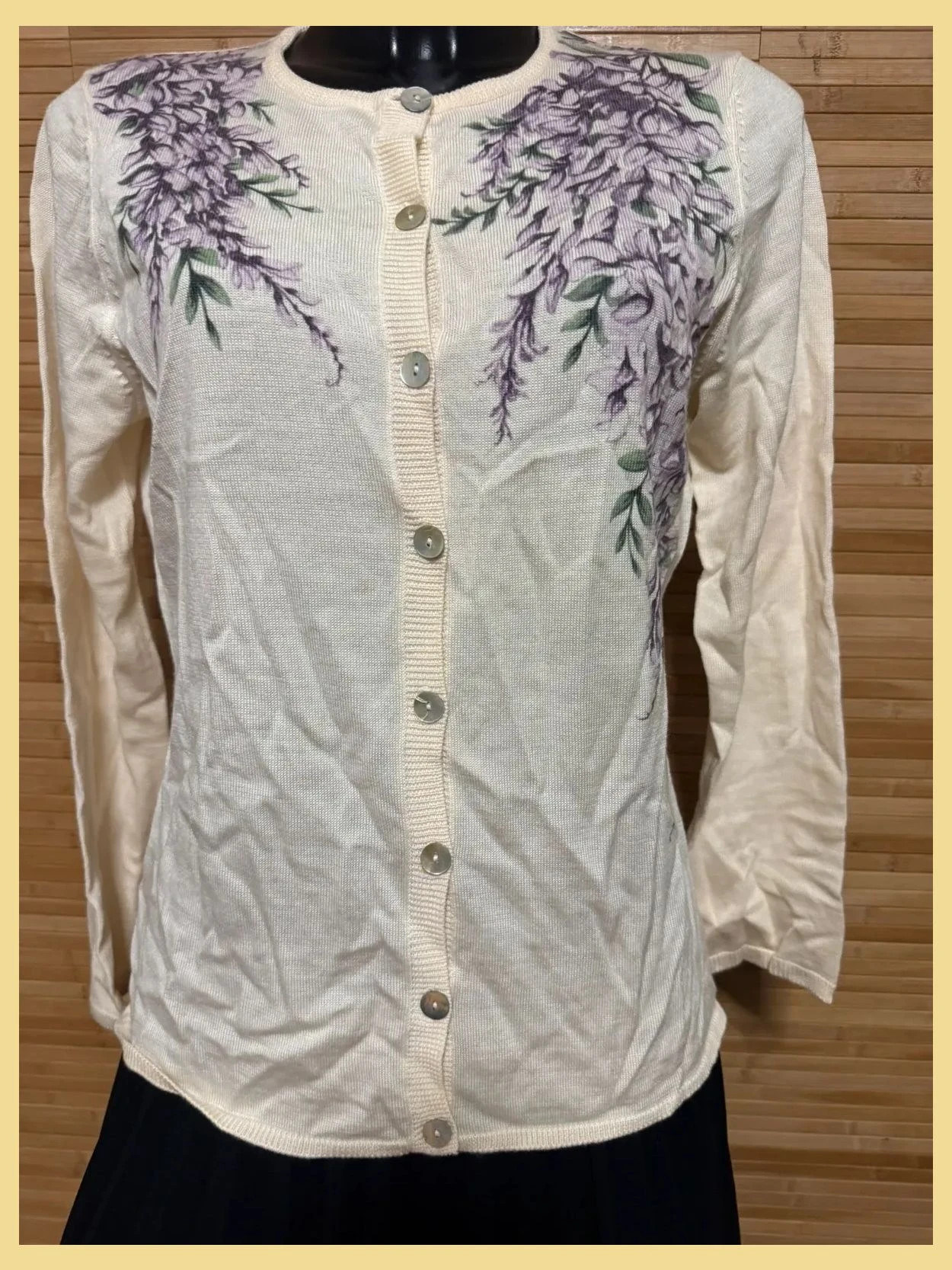 Divino cárdigan vintage 50% lana de Anne Weyburn talla 42 😍 – Anne Weyburn – taille XL / 42 / 14 2