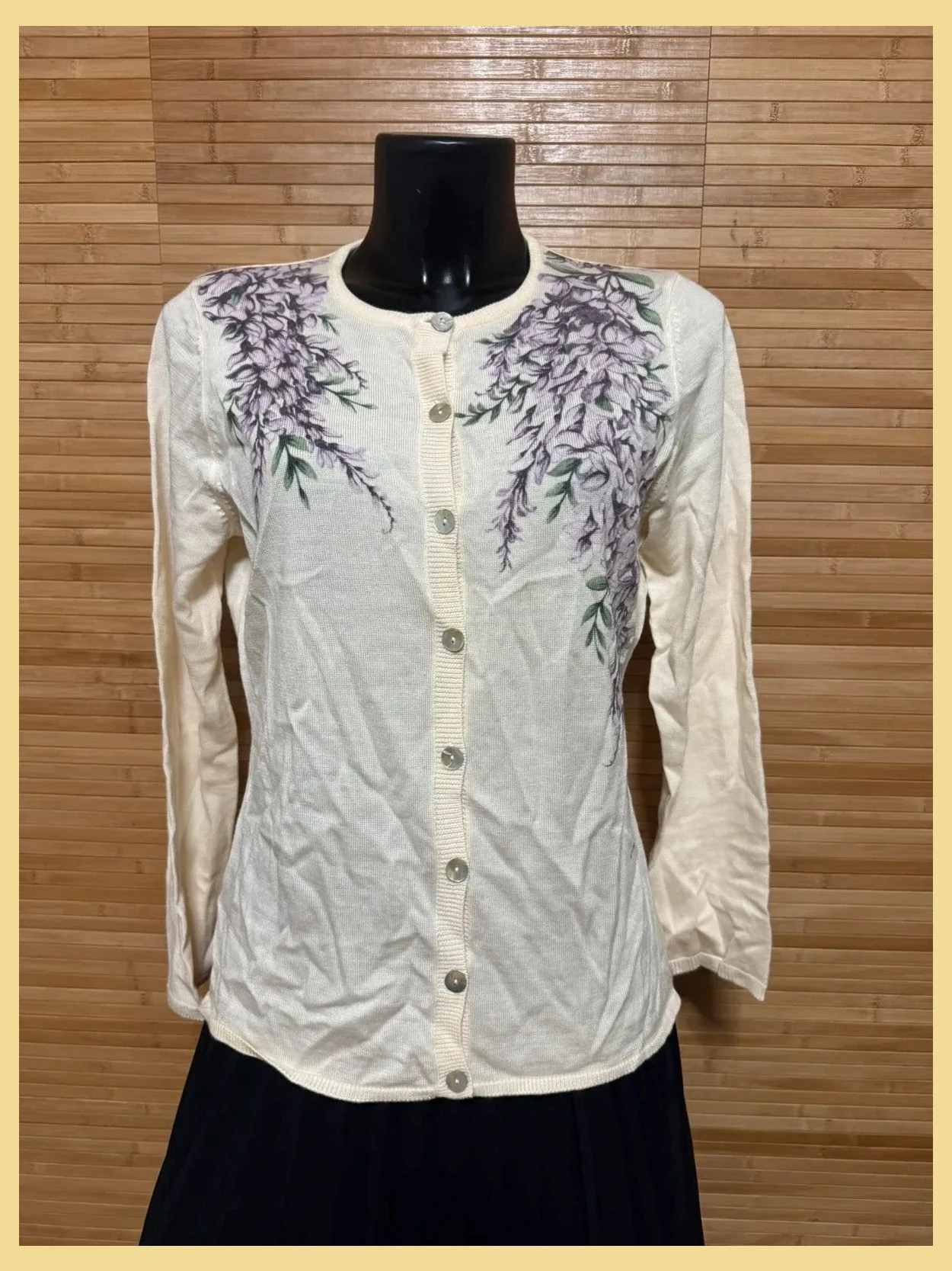 Divino cárdigan vintage 50% lana de Anne Weyburn talla 42 😍