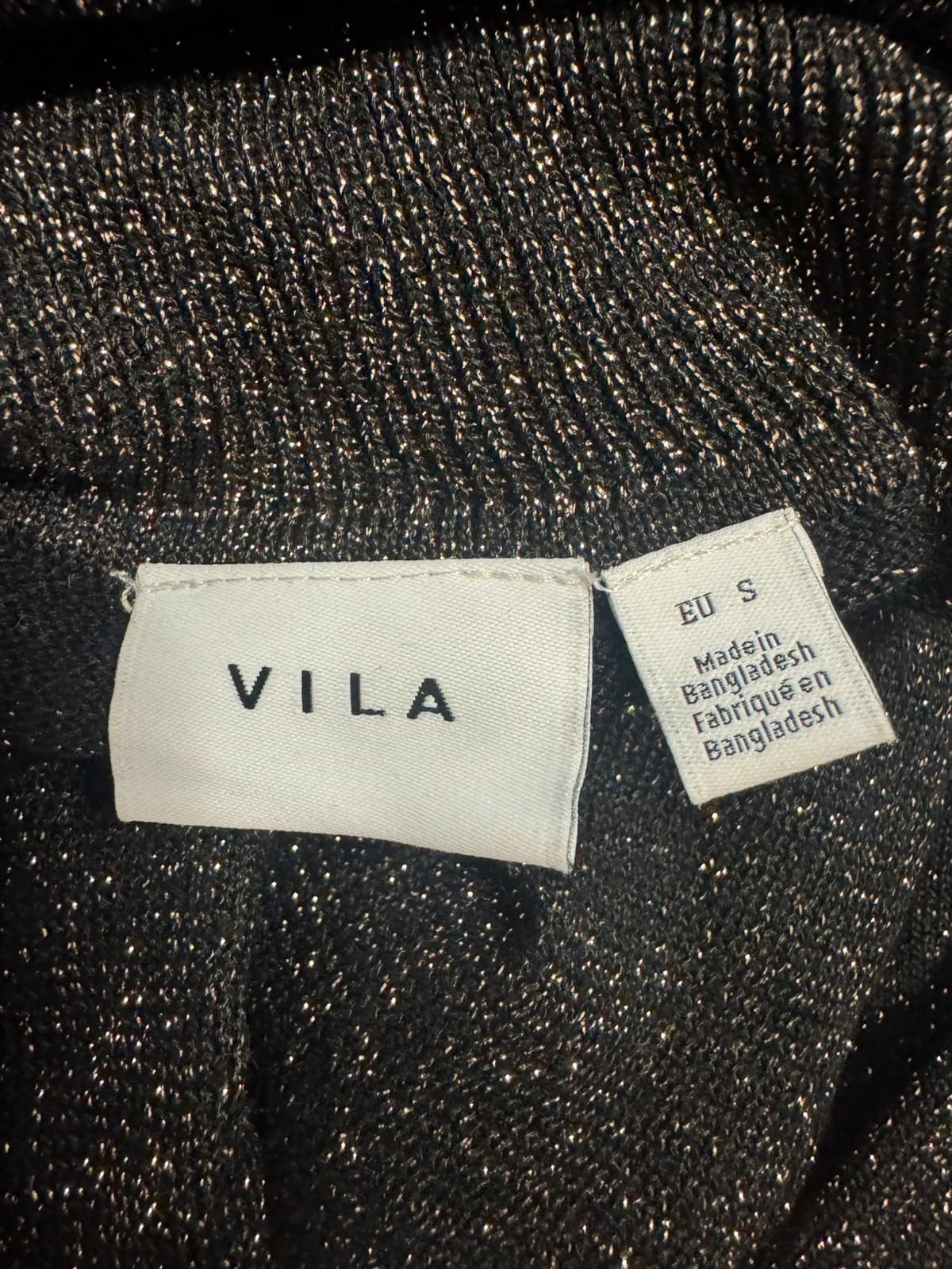 Jersey cuello alto con brillo de Vila talla S 😍 – Vila – taille S / 36 / 8 4