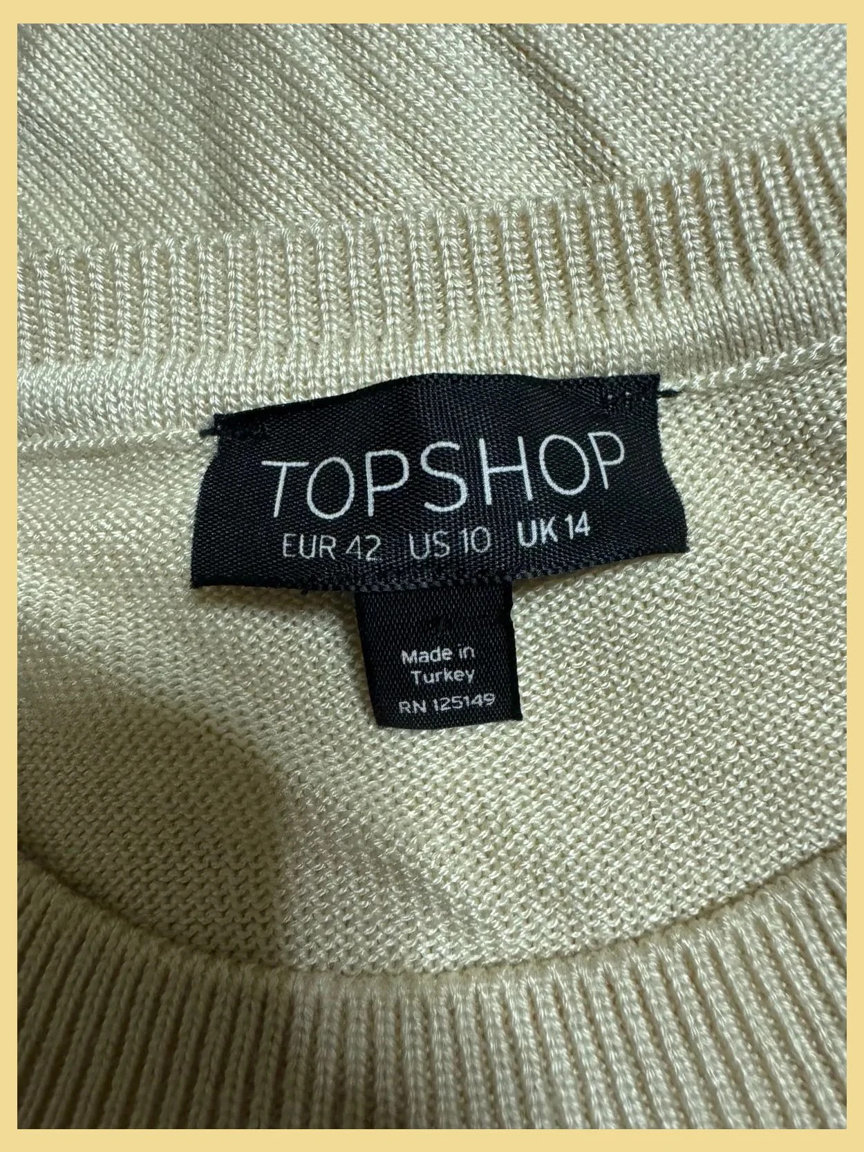 Jersey con lentejuelas y abalorios de topshop talla 42 😍 – Topshop – taille M / 38 / 10 4