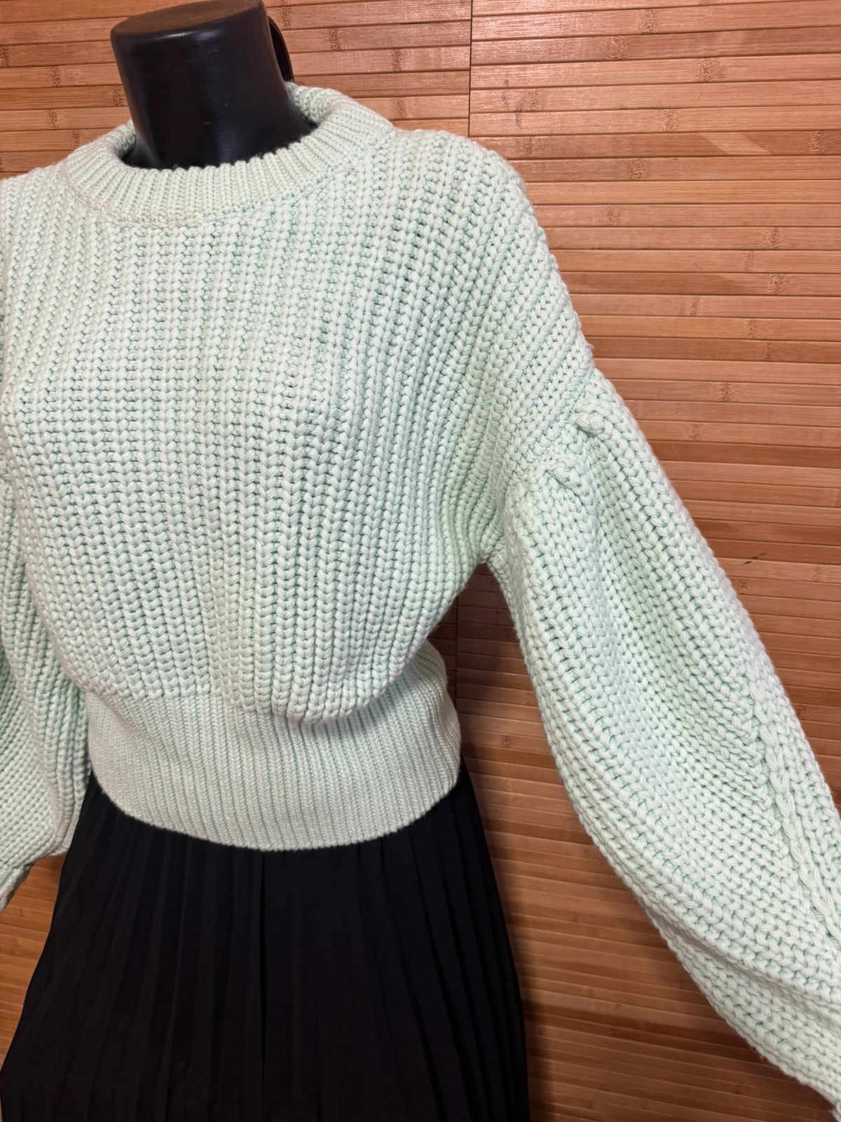 Jersey Zara color verde agua talla M 😍 – Zara – taille M / 38 / 10 3