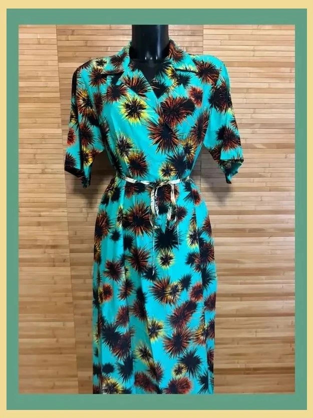 Vestido largo cruzado marca Kenzo, talla 36 , con bolsillos , lleva otro vestido debajo como forro 😍 – Kenzo – taille S / 36 / 8 3