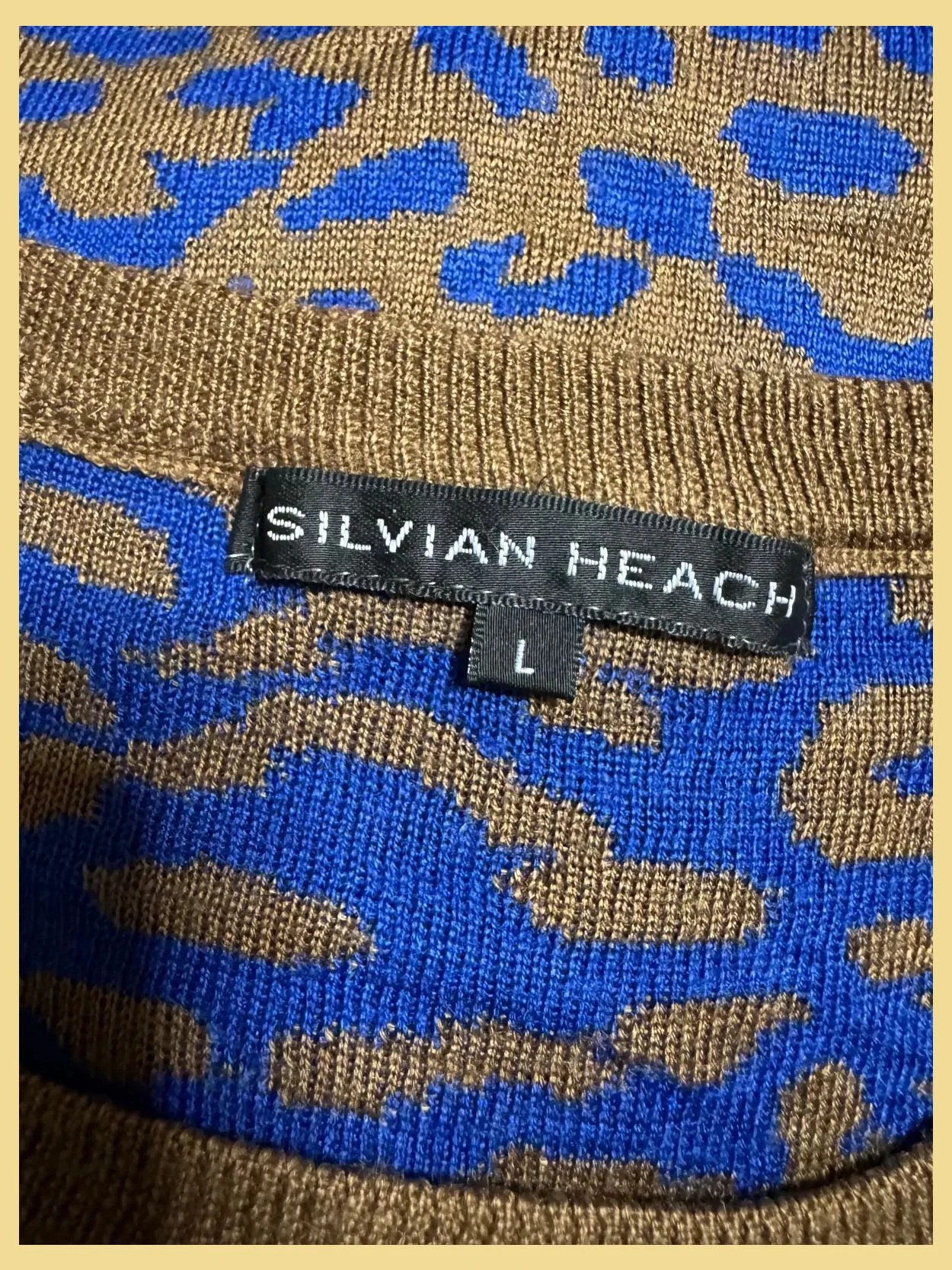 Divino jersey animal print de Silvian Heach talla L 😍 – Silvian Heach – taille L / 40 / 12 4