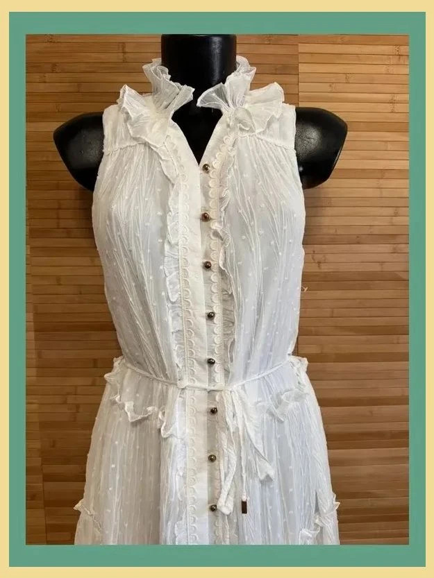 Espectacular vestido blanco marca Chancery , talla 38 , nuevo 😍 – Chancery – taille M / 38 / 10 4