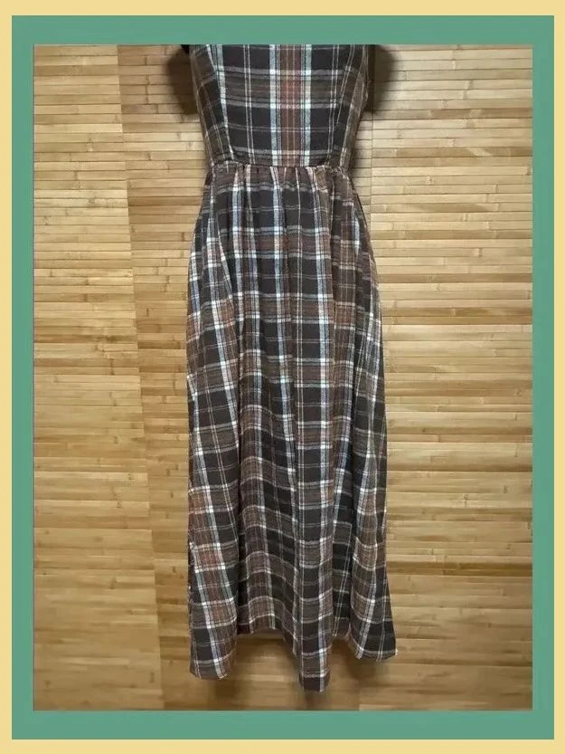 Divino vestido vintage cuadros , talla única para S-M 😍 – Vintage Dressing – taille Taille unique 2
