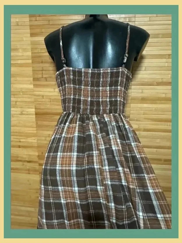 Divino vestido vintage cuadros , talla única para S-M 😍 – Vintage Dressing – taille Taille unique 5