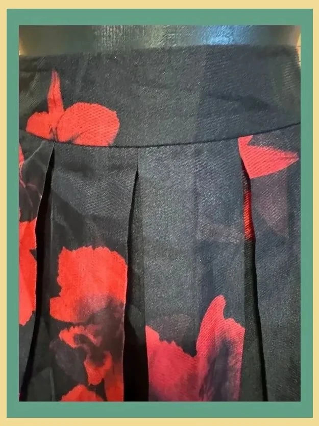 Divina falda midi flores , talla única para M😍 – Menghi – taille Taille unique 4