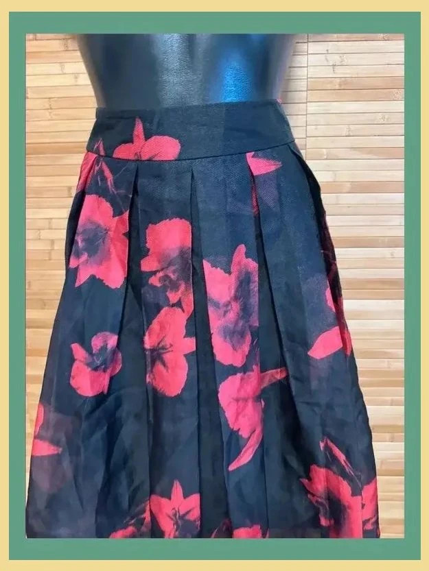 Divina falda midi flores , talla única para M😍 – Menghi – taille Taille unique 3