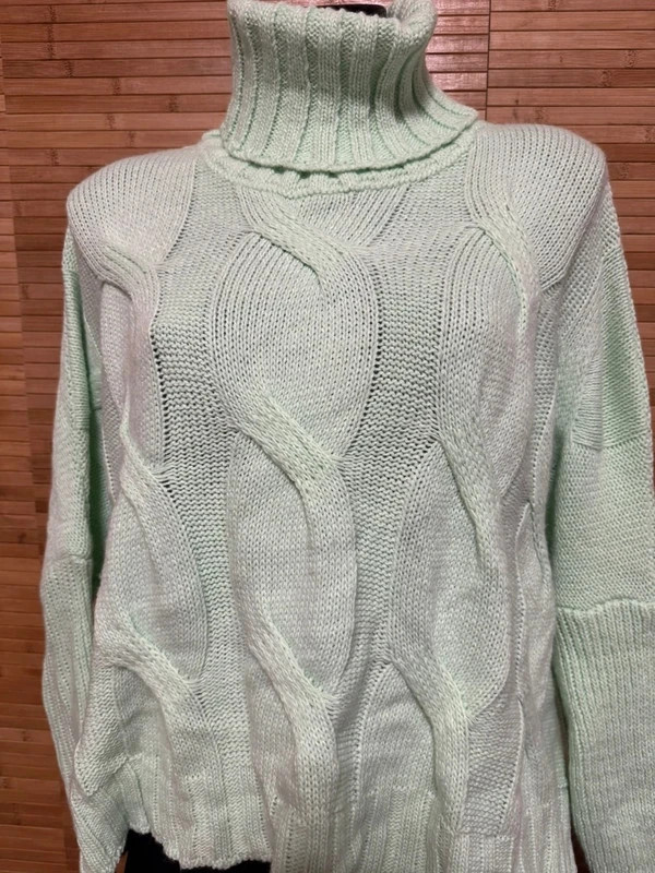 Jersey oversize cuello alto talla única 😍 – Italy Moda – taille Taille unique 3